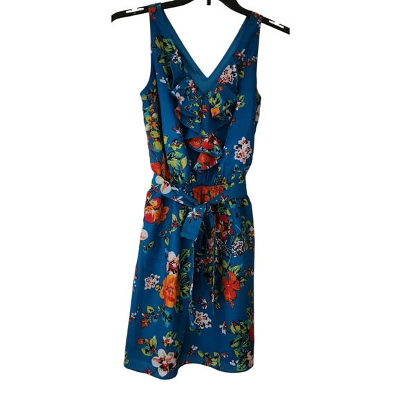 Express Dresses & Skirts - Express Floral Sleeveless Dress Size XS